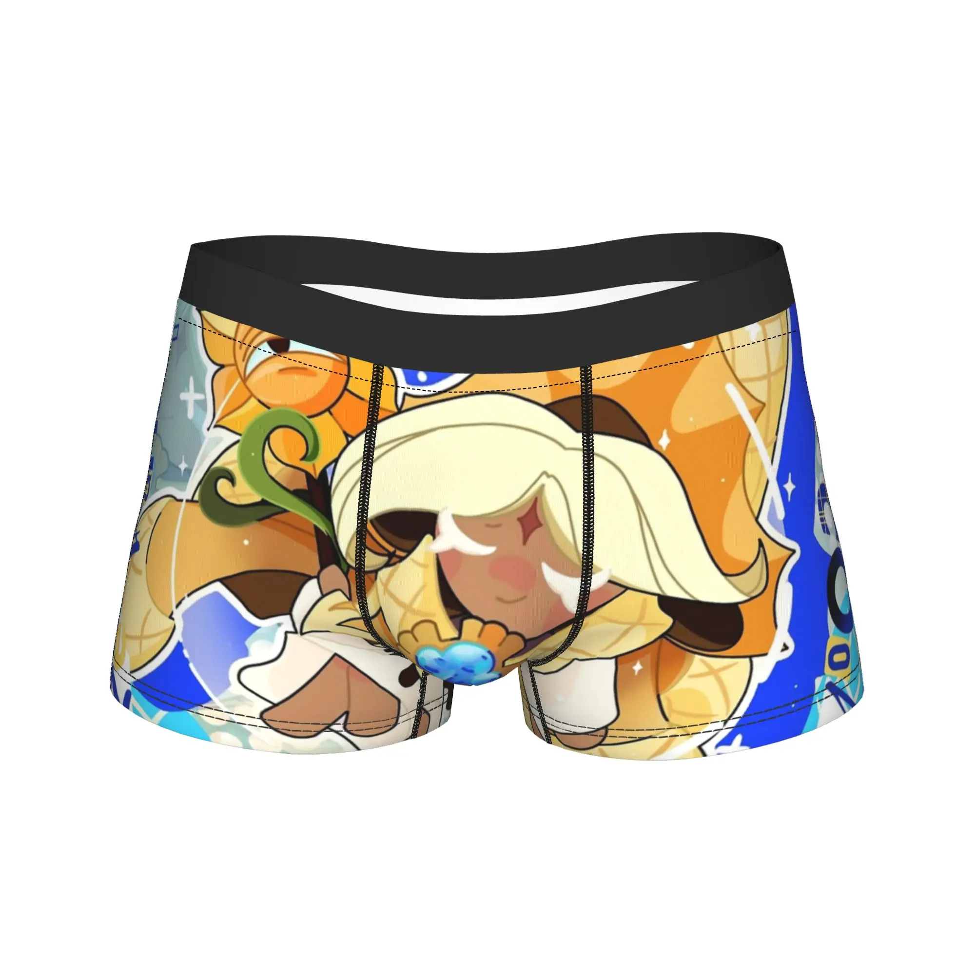 pure vanilla Men's Underwear Cookie Run Kingdom Boxer Briefs Shorts Panties Novelty Polyester Underpants for Homme S-XXL