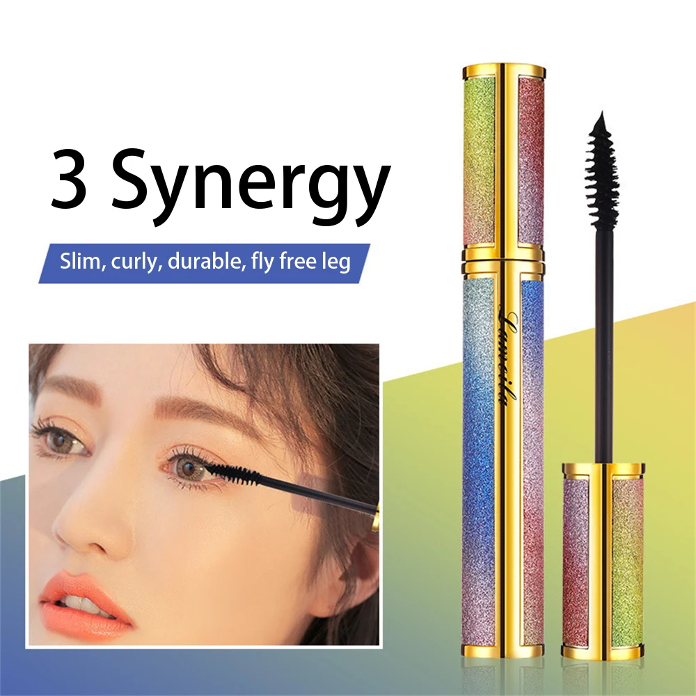 Lengthening Black Lash Eyelash Sweat-proof Extension Eye Lashes Brush Eyes Makeup Curling Black Lash Eyelash Waterproof Natural