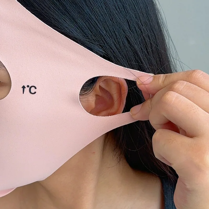 Máscara facial de inverno sem costura, quente, à prova de vento, cobertura facial completa para homens e mulheres, manter as orelhas, máscara quente para esqui, ciclismo, inverno ao ar livre