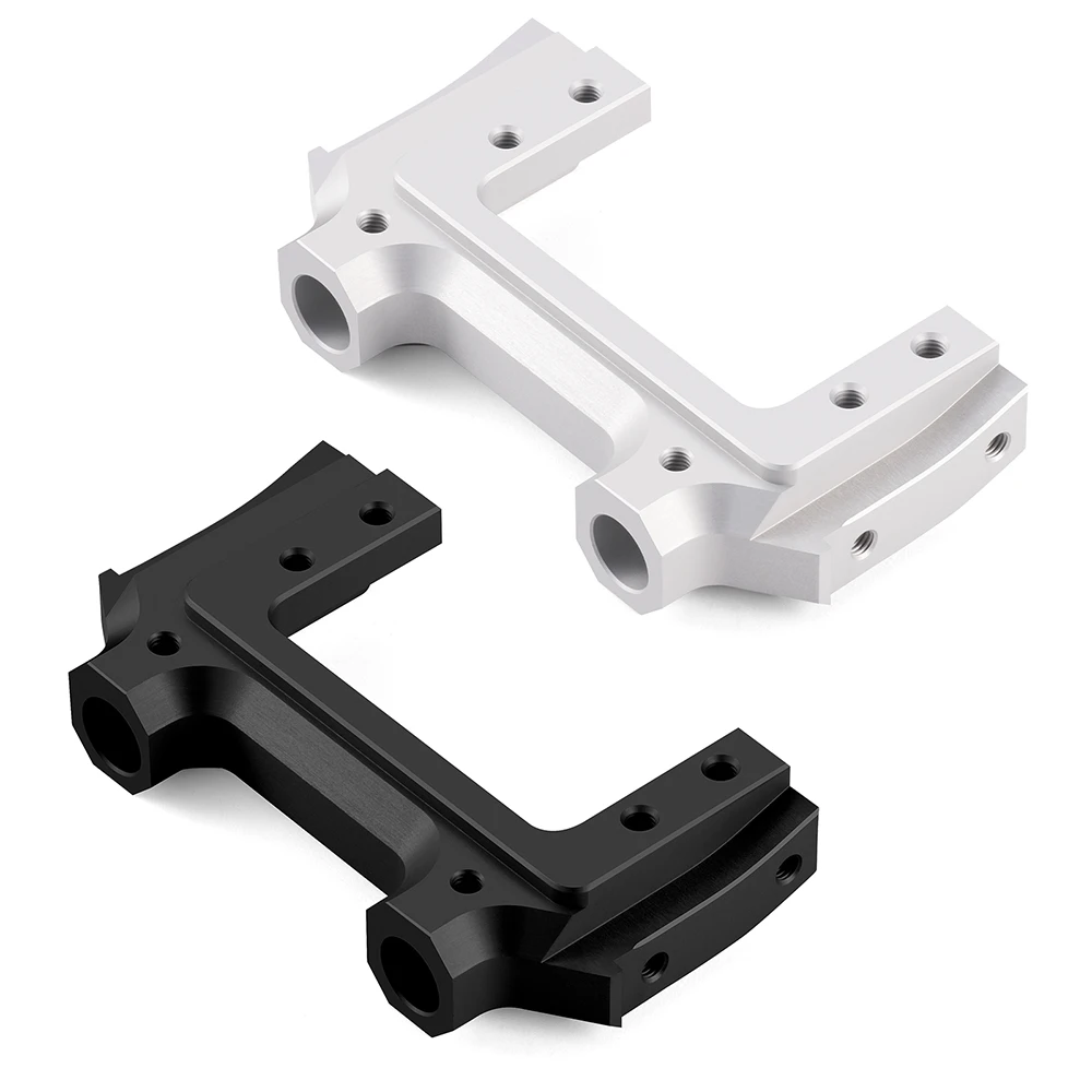 AXSPEED Metal Front Rail Bumper Mounts Servo Stand for Axial 90047 Wrangler & SCX10 II 90046 1/10 RC Crawler Car Upgrade Parts
