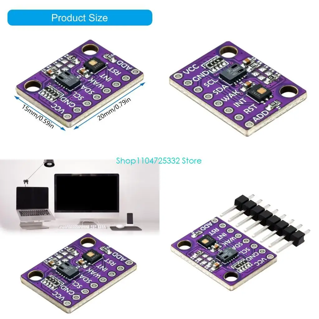 

P5EA MCU-8118 Модуль обнаружения качества воздуха с двойной функцией по температуре и влажности