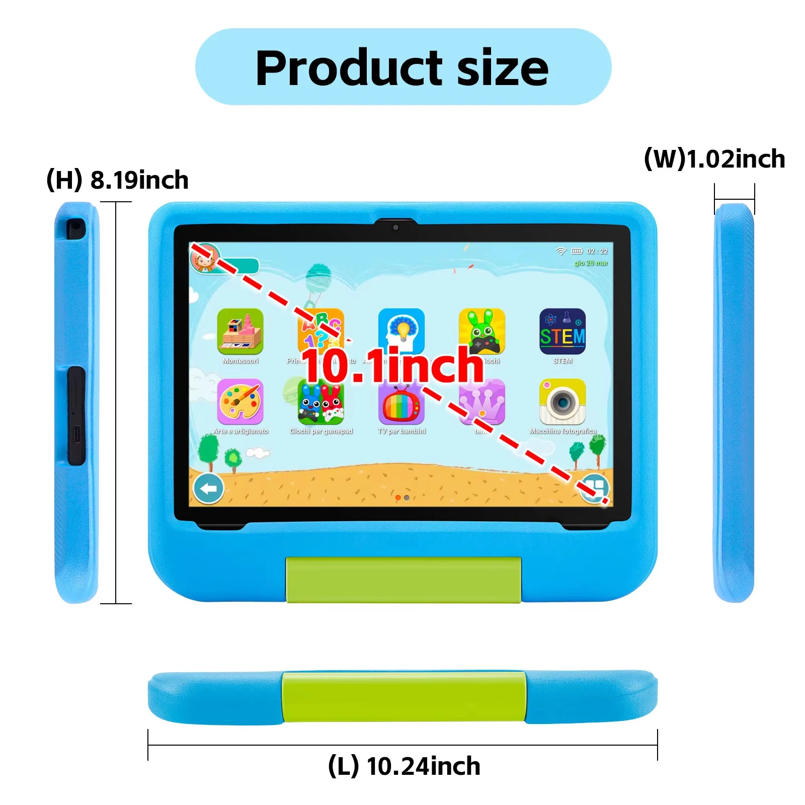 ANRY Kids Tablet 10.1
