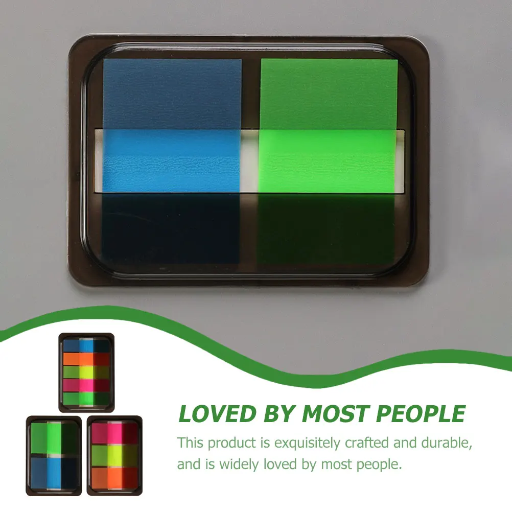 

6 Box Set Exquisite Fluorescent Sticky Notes Practical Gifts For Reading Progress In Schools Offices