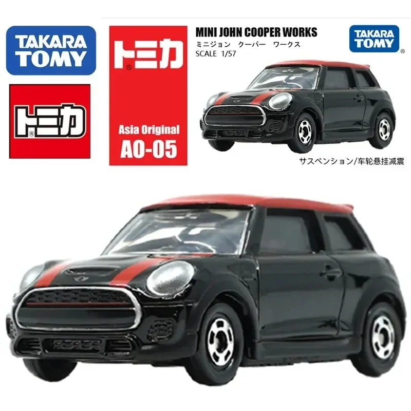 

Takara Tomy Tomica AO-05 Азиатская ограниченная серия MINI Cooper Масштаб 1/57 Миниатюрная литая под давлением модель автомобиля из сплава Детская игрушка в подарок