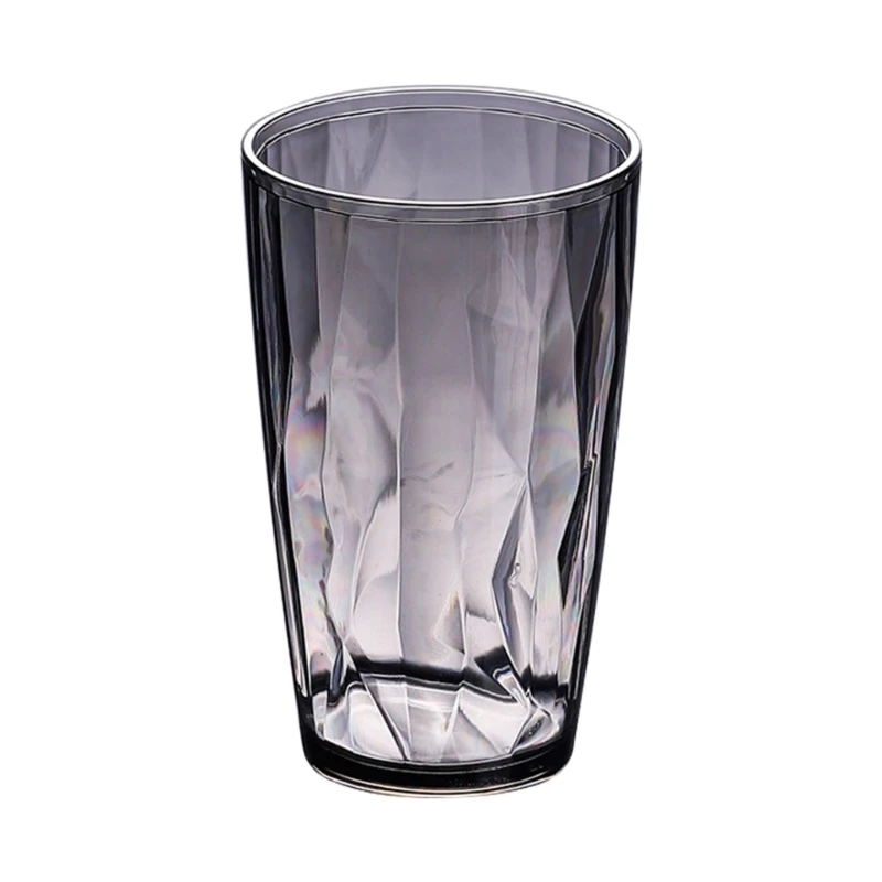 Shatterproof Acrylic Water Tumblers 490ml Unbreakable Drinking Glasses Reusable Beer Champagne Cup Dishwasher Safe DropShipping