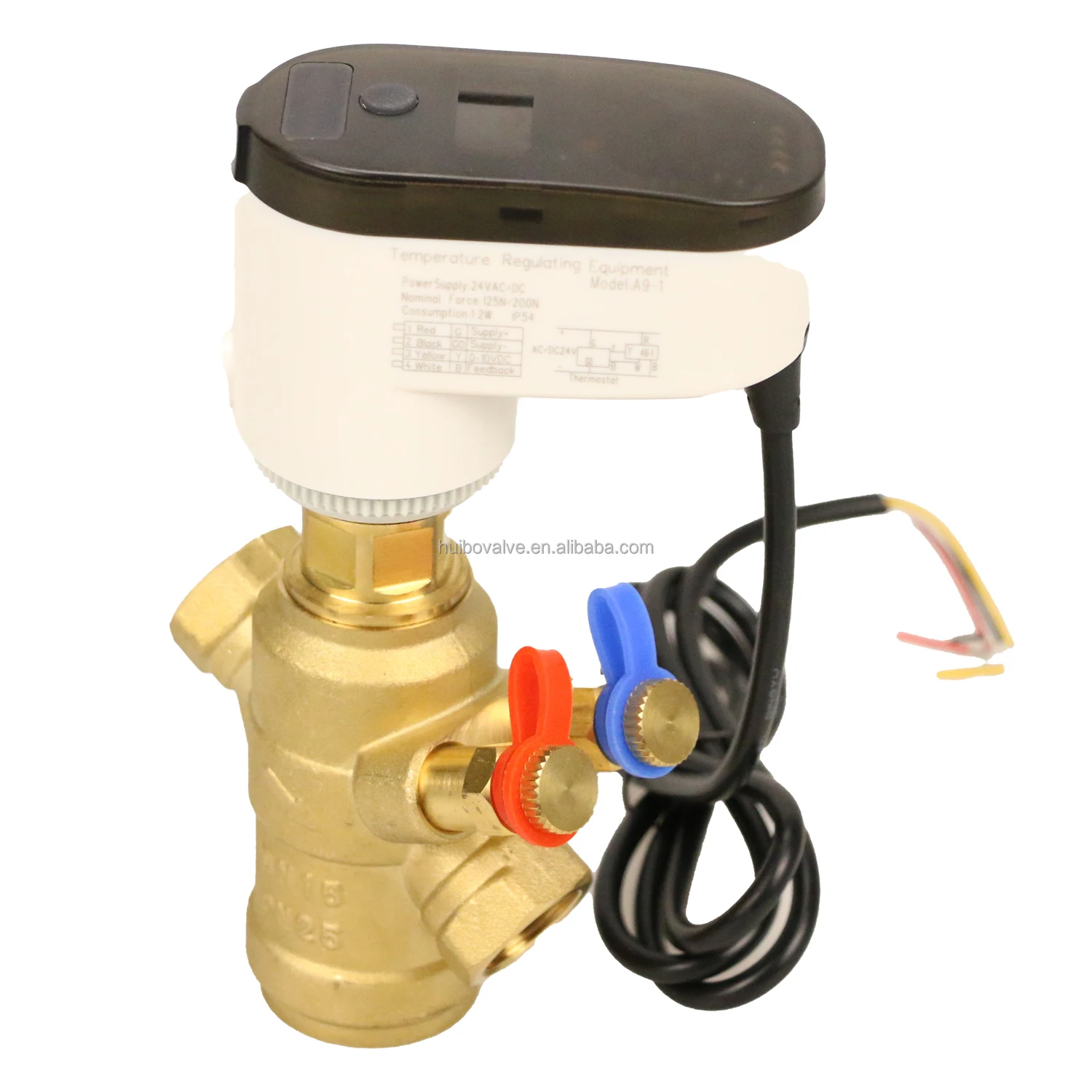 ATV&UTVBrass Pressure Control Valve Dynamic Balancing Valve DN25/PN25 Balancing Valves Brass Balance Control Valve