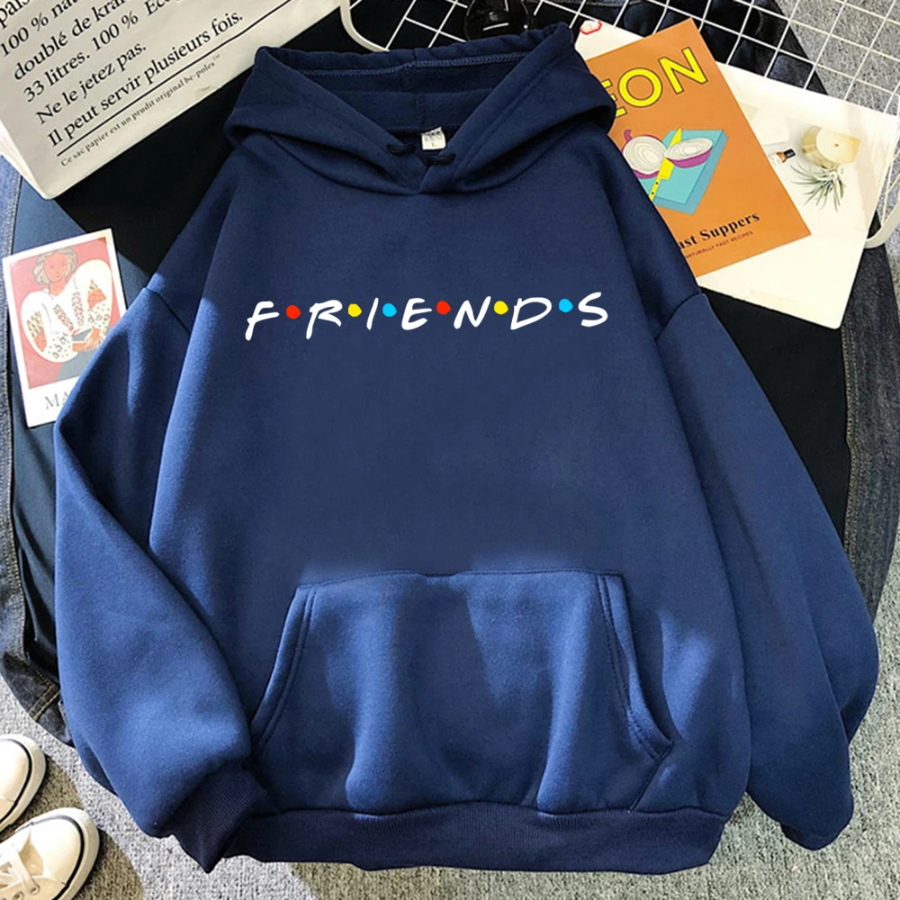 Sitcom Film Freunde Gedruckt Männer Sweatshirt Mode Warme Pullover Beiläufige Lose Hoodies Herbst Fleece Unisex Warme Kleidung