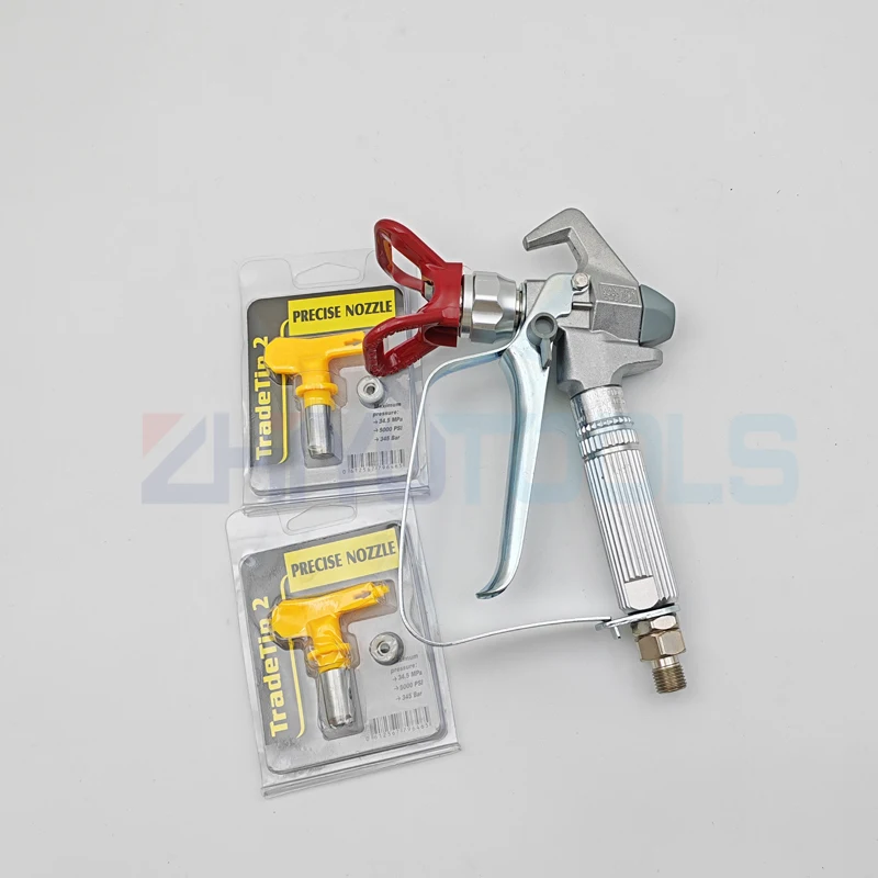 3600PSI High Pressure Airless Paint Sprayer Gun for Wagner T-itan Pump Sprayer with 517 Spray Tip And Nozzle Guard Airless Spray