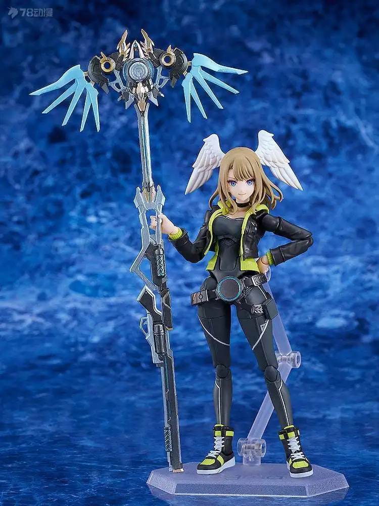 Original box Maxfactory Figma 635 Xenoblade 3 Eunie Figure Finished Model kit PVC Anime full Action Toy Gift for kids In shock view 2