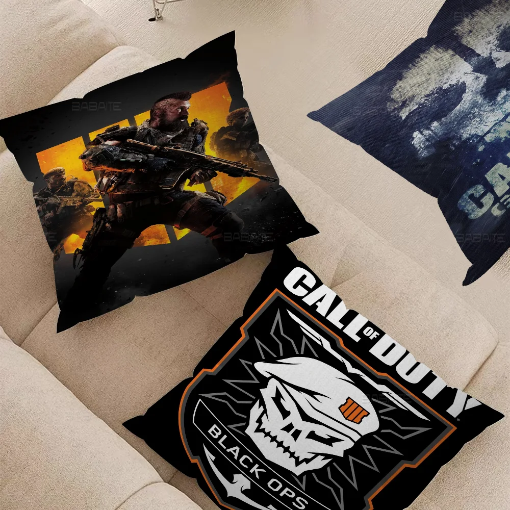 Game C-Call-of-Dutyes Pillow Gift Home Office Decoration Pillow Bedroom Sofa Car Cushion CoverPillow Case