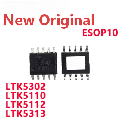 10/PCS LTK5302 LTK5110 LTK5112 LTK5313 ESOP‑10 SMD Audio Power Amplifier IC Power Amp Chip For Speaker Audio Circuit Project