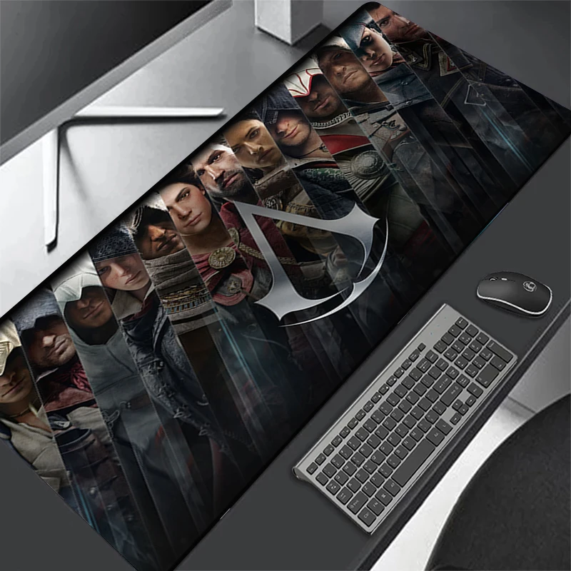 Assassins Creed Non Slip PC Large Gaming Mousepad Accessory Gamer Mouse Pad Size For E-sports Keyboards Mat Boyfriend Gift