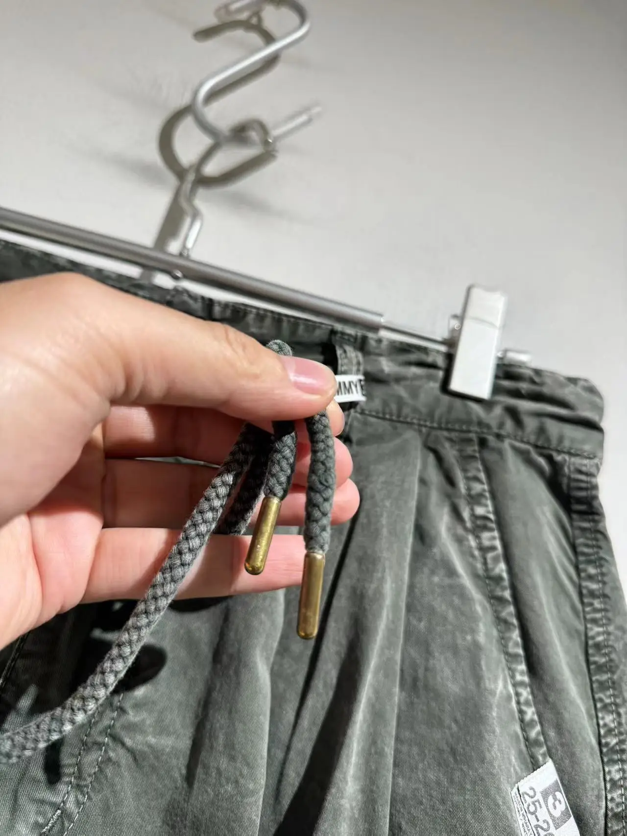 25ss رائجة البيع ريترو Y2K شورت جينز فضفاض ، جينز واسع الساق ، شورت جينز قابل للغسل لكل من الرجال والنساء hombre rompa #6