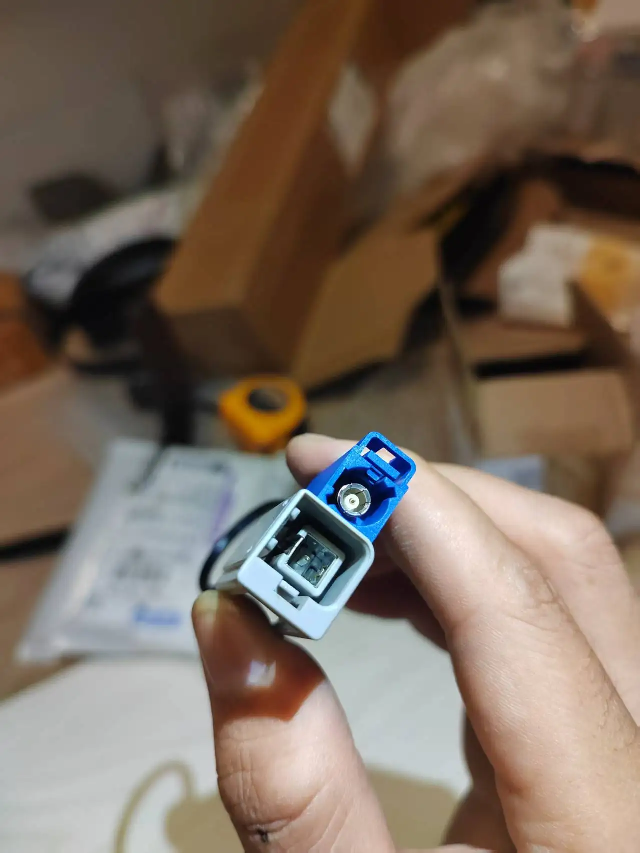 1 peça cabo adaptador fakra c fêmea para GT5-1S macho, conector quadrado fêmea fakra cabo de antena gps