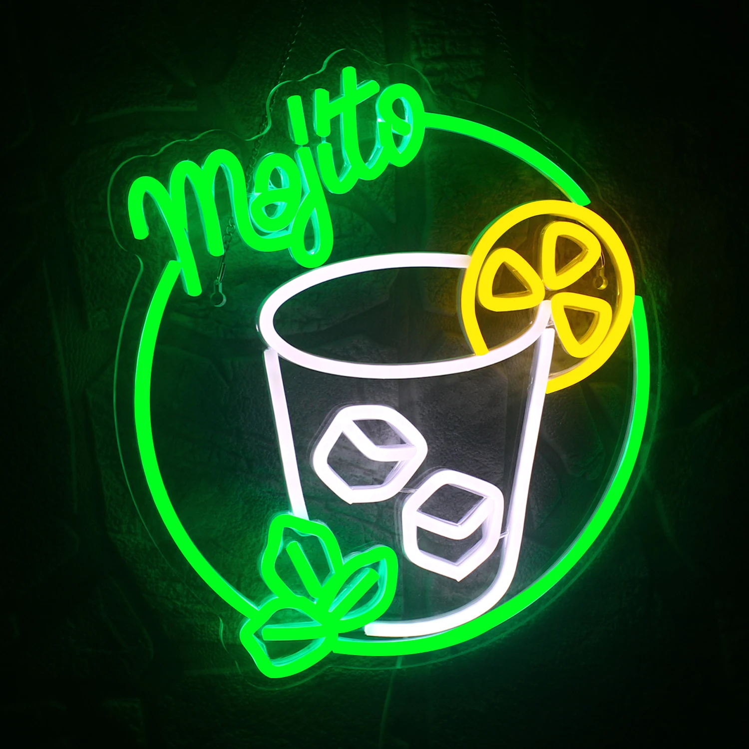 Mojito Leucht reklame für Wand dekoration 5v dimmbare Bar Leucht reklame Licht USB angetrieben für Home Bar Restaurant Bar Hochzeit Geburtstags feier