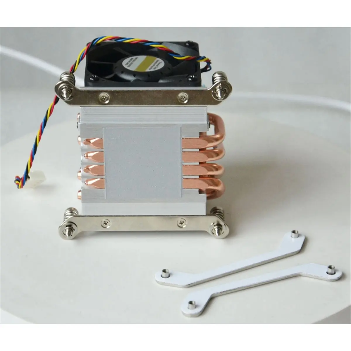 newA10R LGA1700-R63 2U CPU Cooler 4 Heat Pipes 78mm X 78mm Mounting Pitch Heat Sink Radiator for LGA 1700 Server Chassis