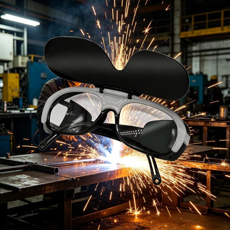  Argon Arc Welding Machine Special Protective Glasses UV Blocking Anti Dust Safety Glasses for Workers 