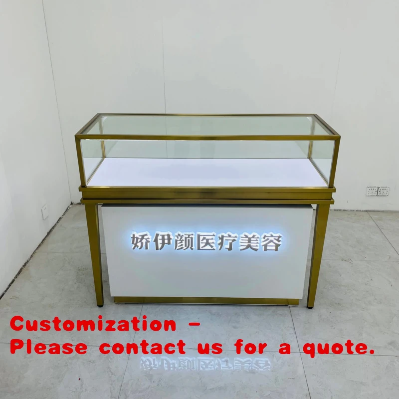 

custom.Jewelry Cabinet Jewelry Display Gold Customization Silver Jewelry Glasses Glass Product Display Counter
