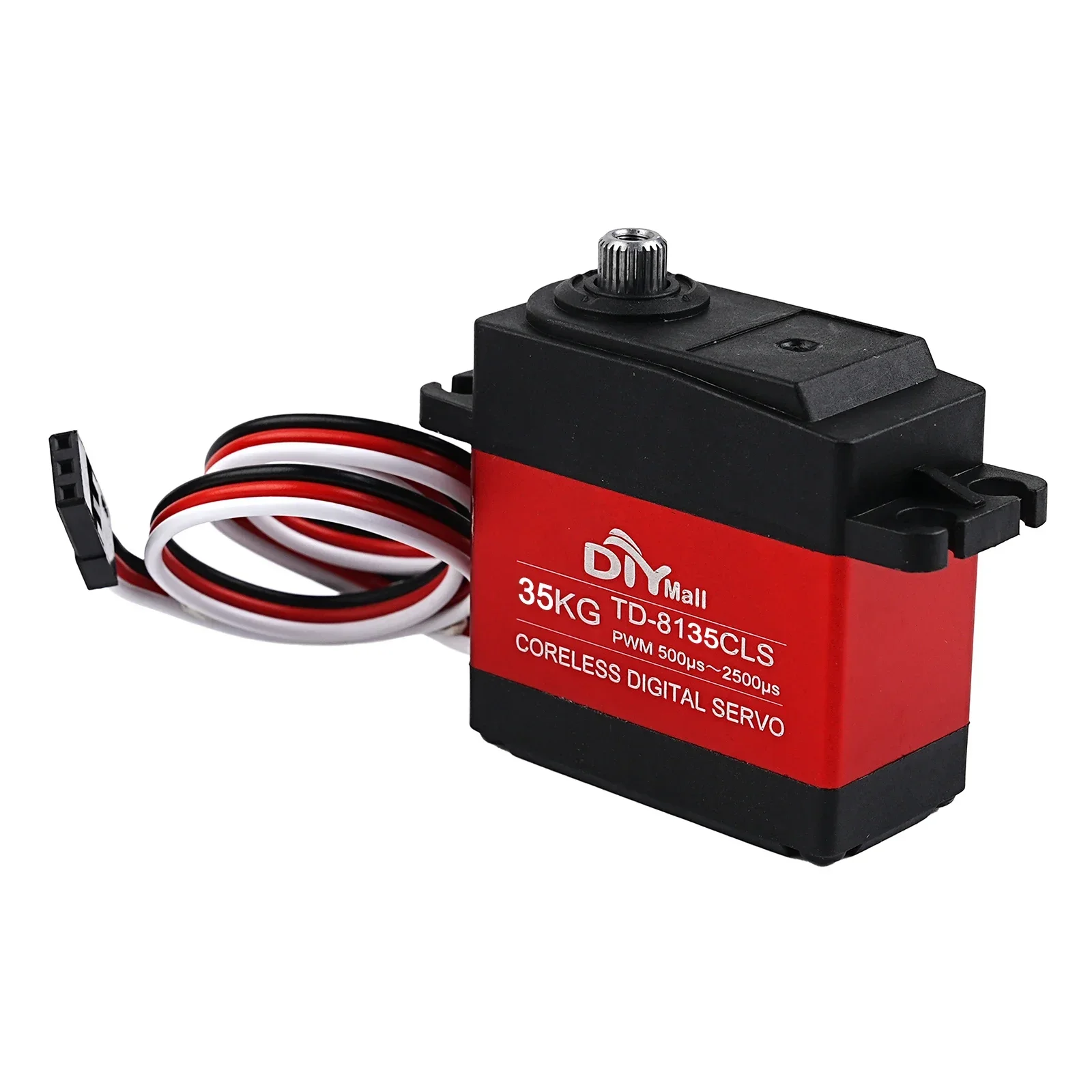 TD-8135CLS servo digital 35kg alto torque completo metal engrenagem coreless motor 180/270/360 graus 4.8-8.4v para brinquedos robóticos do carro rc