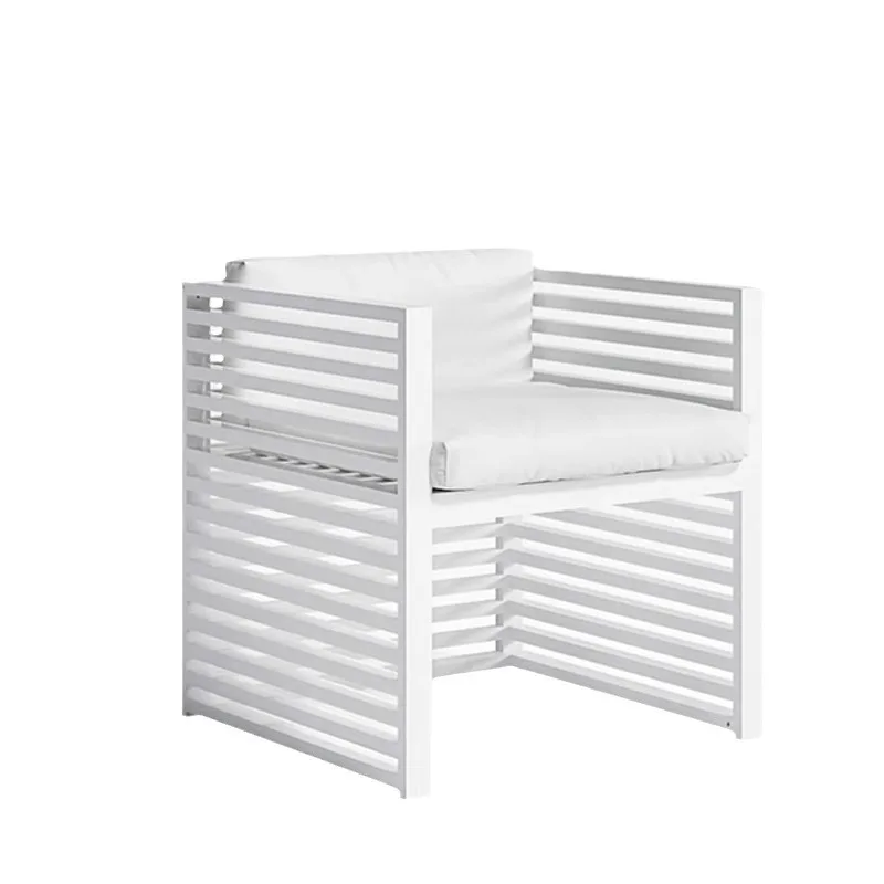 

Villa courtyard leisure sofa open-air balcony outdoor waterproof and sunscreen hotel homestay table and chair combination simple