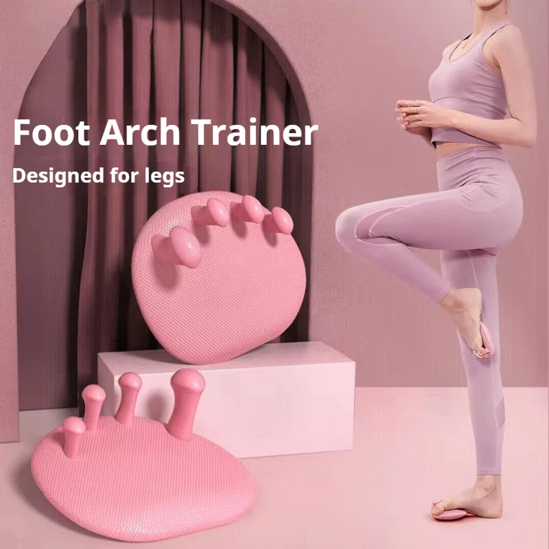 2PC Arch Trainer Thin Leg Improvement Thumb Eversion Foot Massage Toe Divider Home Fitness Equipment  Leg Sculpting