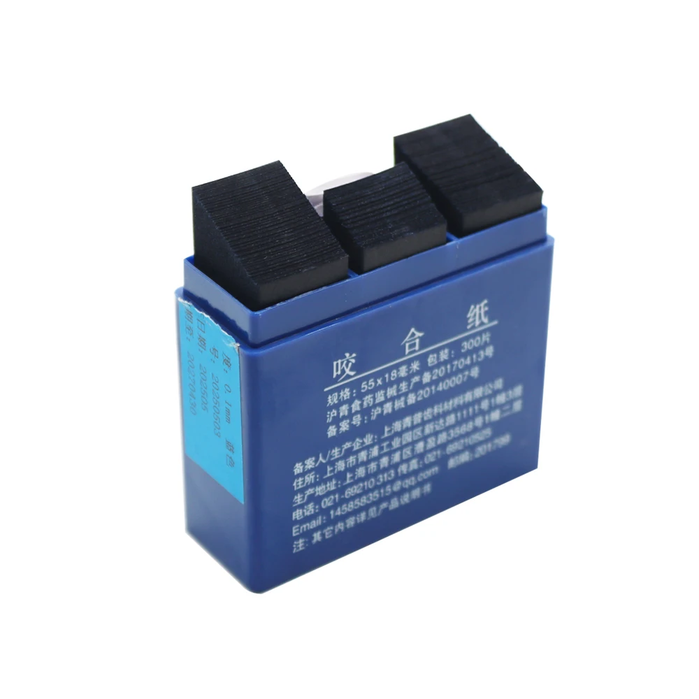 

300 Sheets Dental Articulating Paper Dental Lab Products Teeth Care Blue/Red Strips