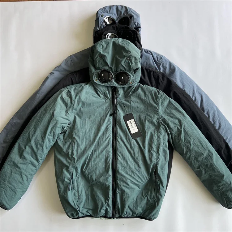 

Мужская демисезонная повседневная толстовка на молнии с капюшоном, теплая, для активного отдыха, хлопковая, ветрозащитная, с защитой для глаз, молодежная, трендовая, брендовая