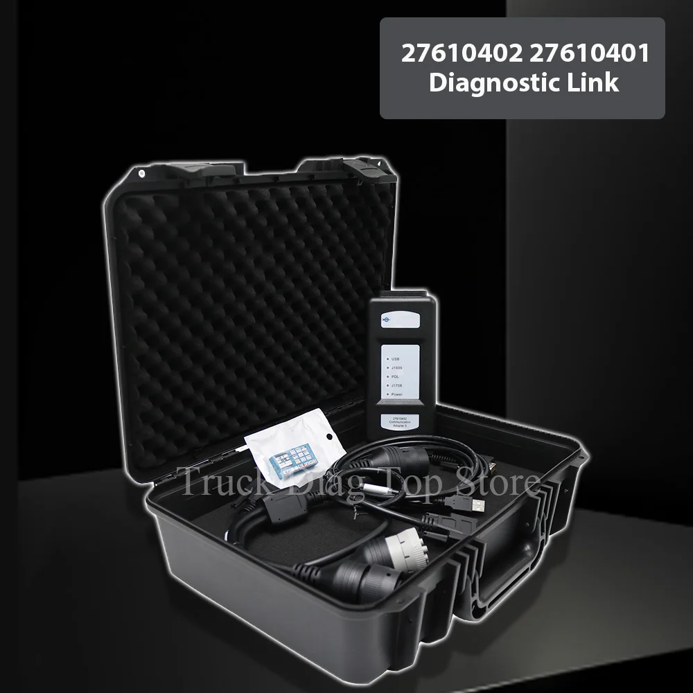 27610402 27610401 Diagnostic Adapter Compatible with Perkins Engine & EST 2021B, for Truck Excavator Loader Marine