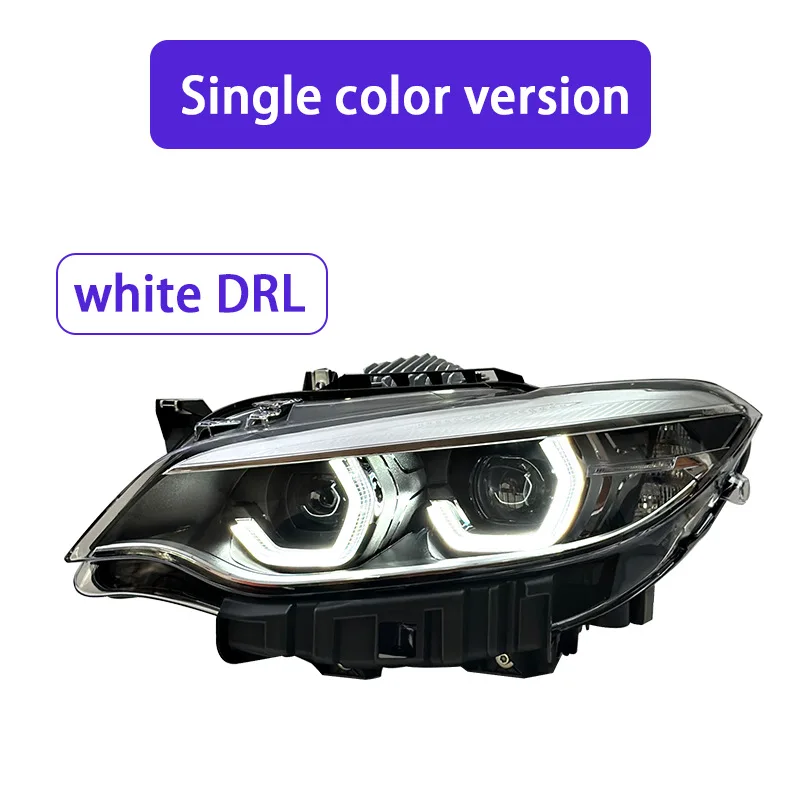 -For Upgraded Full LED Headlight Assembly for 2 Series F22 F23 M2 2014-2021 Aggressive Spoon Style LED DRL Projector Lens Front^