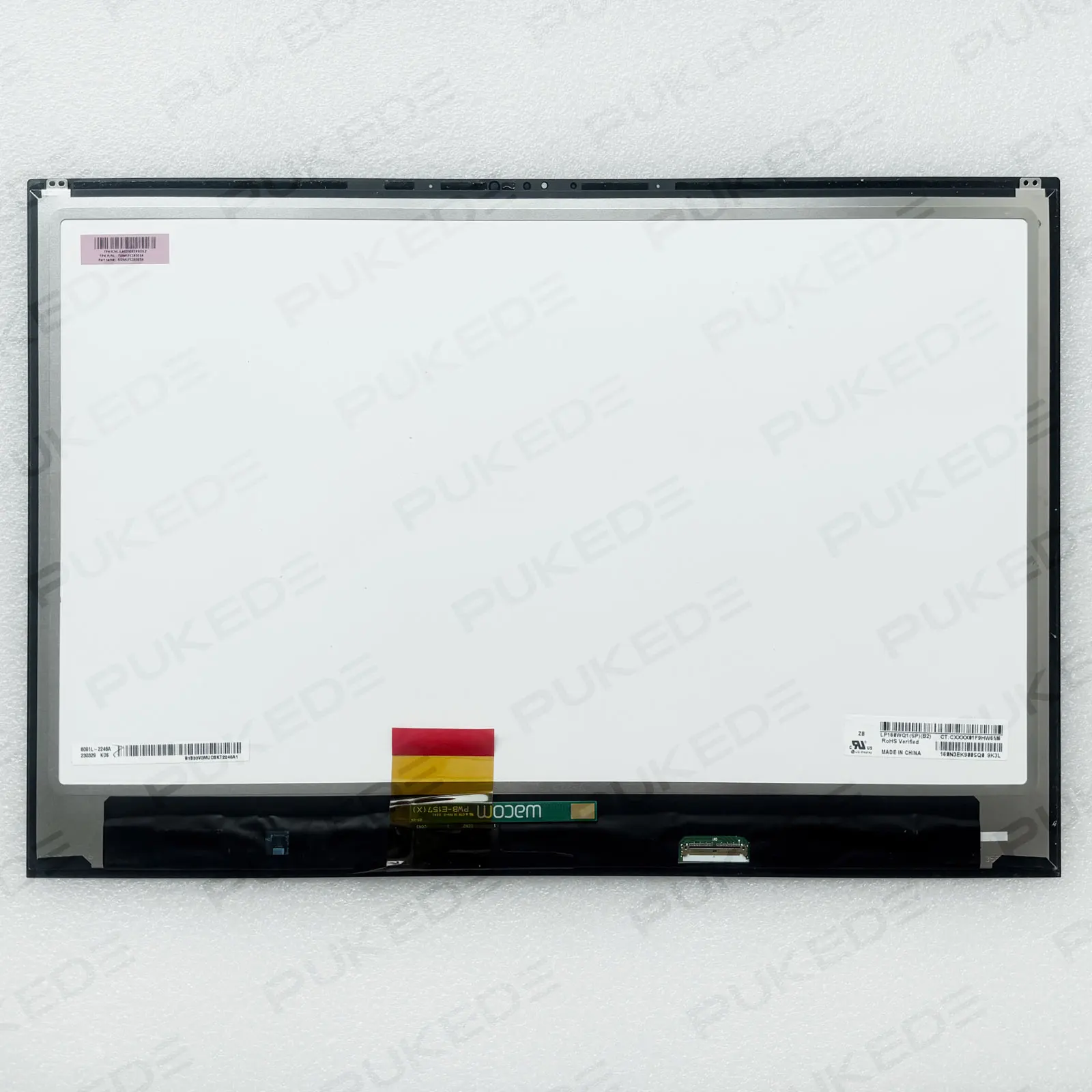 For Gram 16 16T90P 16T90Q 16T90R 16.0-inch LP160WQ1-SPB2 LCD Touch Screen Digitizer Assembly WQXGA 2560x1600 40pins