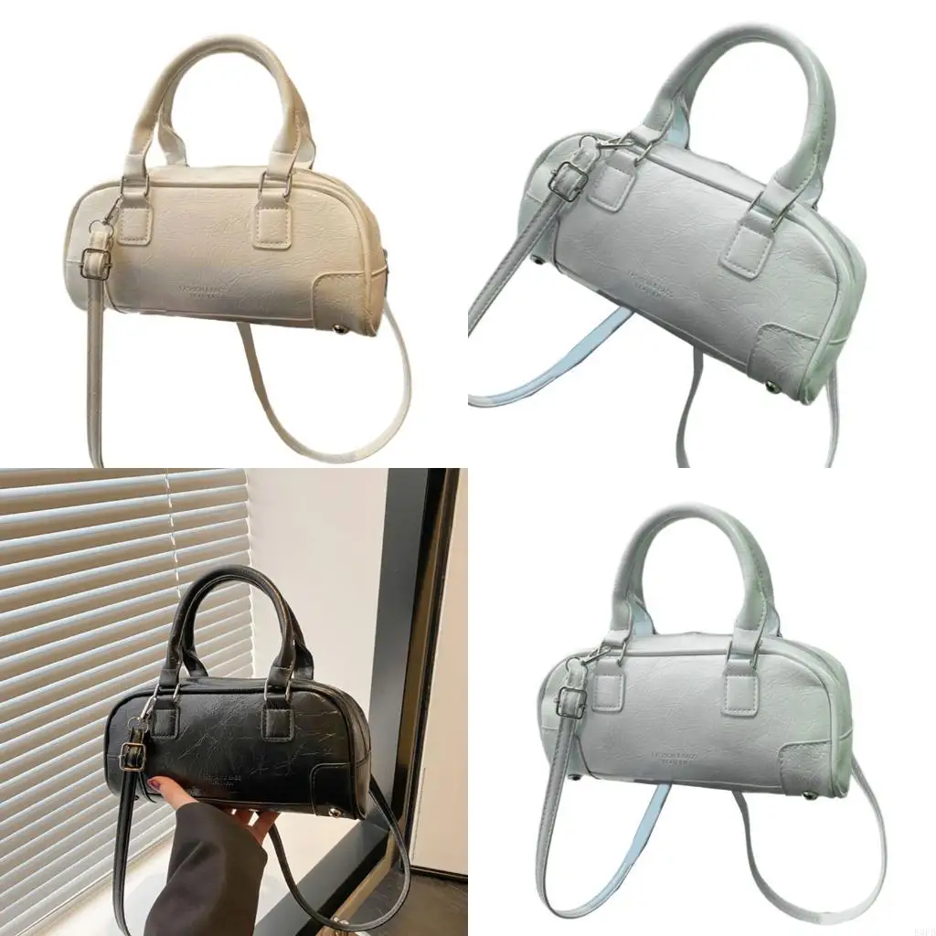 

Contemporary Crossbody Handbag For Women Practical Spacious PU Satchel