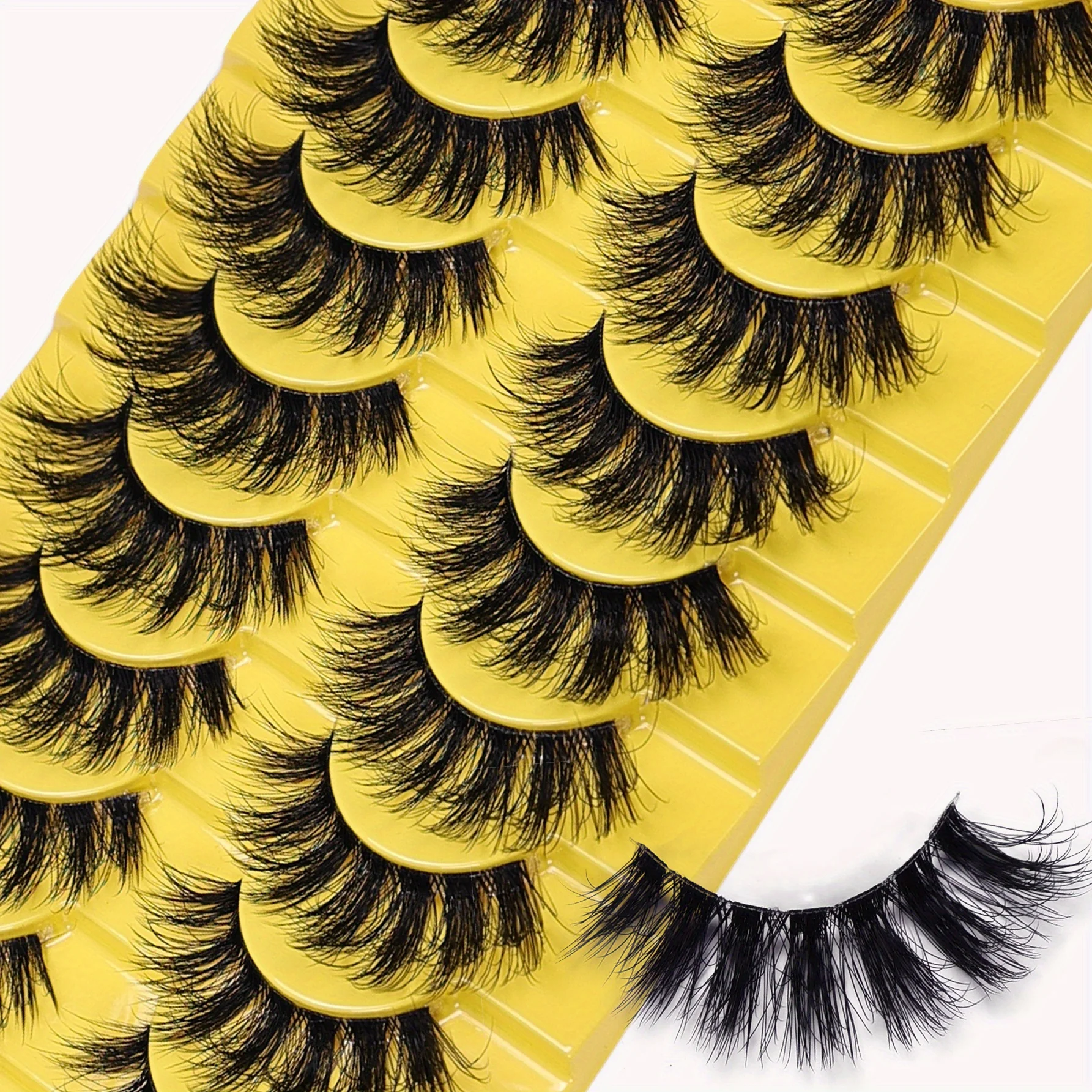 90 أزواج/9 حزمة رموش اصطناعية رقيق رموش صناعية ناعمة حجم سميك رموش اصطناعية مجعد رموش اصطناعية