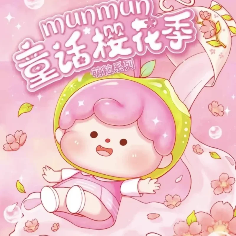 

16 шт. сказка вишневый цвет серии слепая коробка кавайная игрушка кукла орнамент настольные украшения украшение комнаты подарок-сюрприз