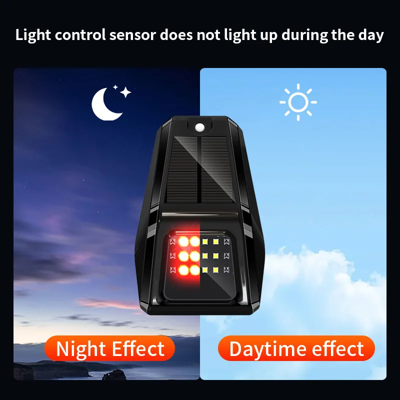 1PC Solar Powered Smoked Cab Roof Running Light Car Marker Lights Solar Automatic Charging Sensor Cab Lights for Pickup Trucks