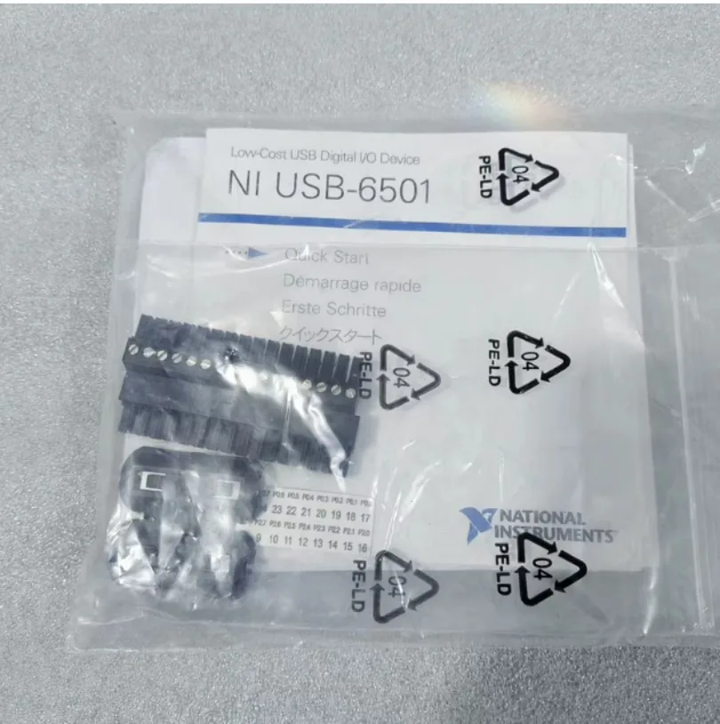 1PCS Sealed 24-CH 8.5mA 5MHz Digital I/O National Instruments USB-6501 DAQ 779205-01#Moqu