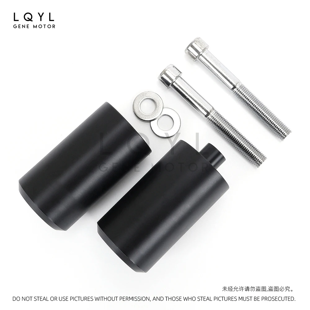 

Мотоциклетные черные карбоновые ползунки без вырезов, защита от падения от падения для Yamaha YZF 600 600R Thundercat 1996 1997 1998-2007