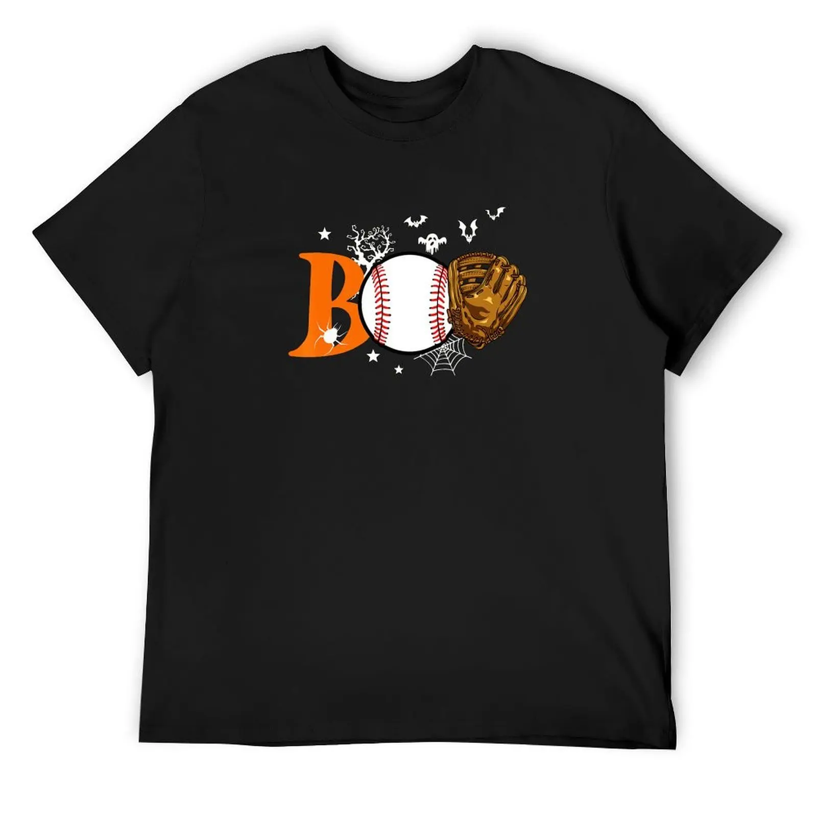 

Boo Baseball Halloween Player Catcher Pitcher Spooky Season T-Shirt vintage anime shirt man clothes shirts graphic tee men