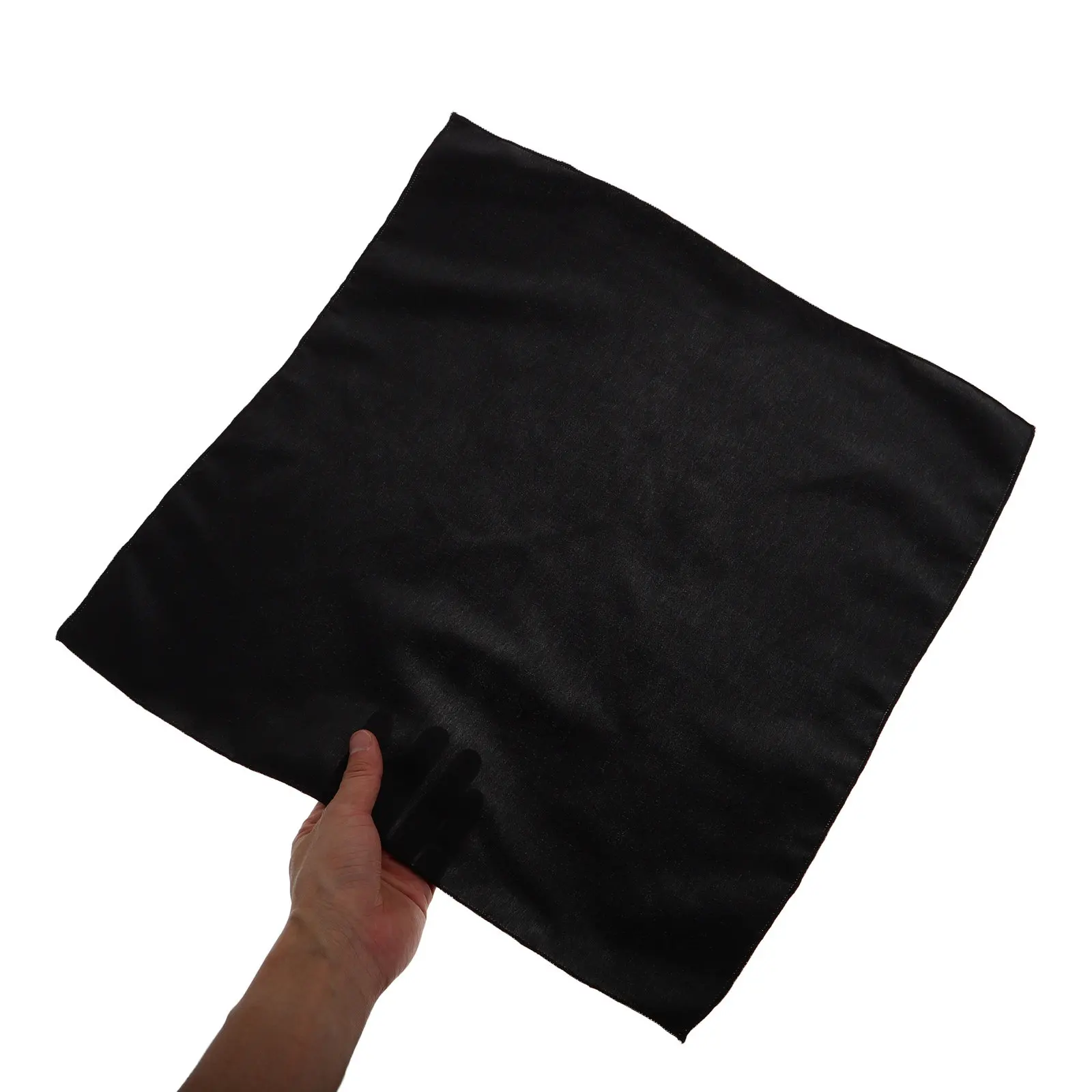 12Pcs Black Washable Fabric Napkins Versatile Elegant Reusable Napkins for Dining Table Banquet Wedding Guest Serviettes