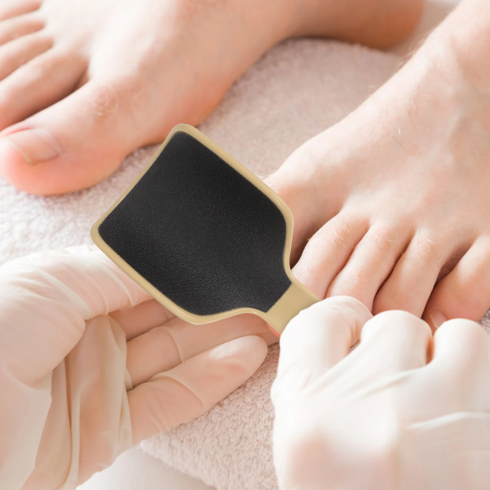 

2Pcs Foot File Double-Sided Pedicure Callus Remover Scrubber Foot Exfoliating Dead Skin Remover Tool Pedicure Tools