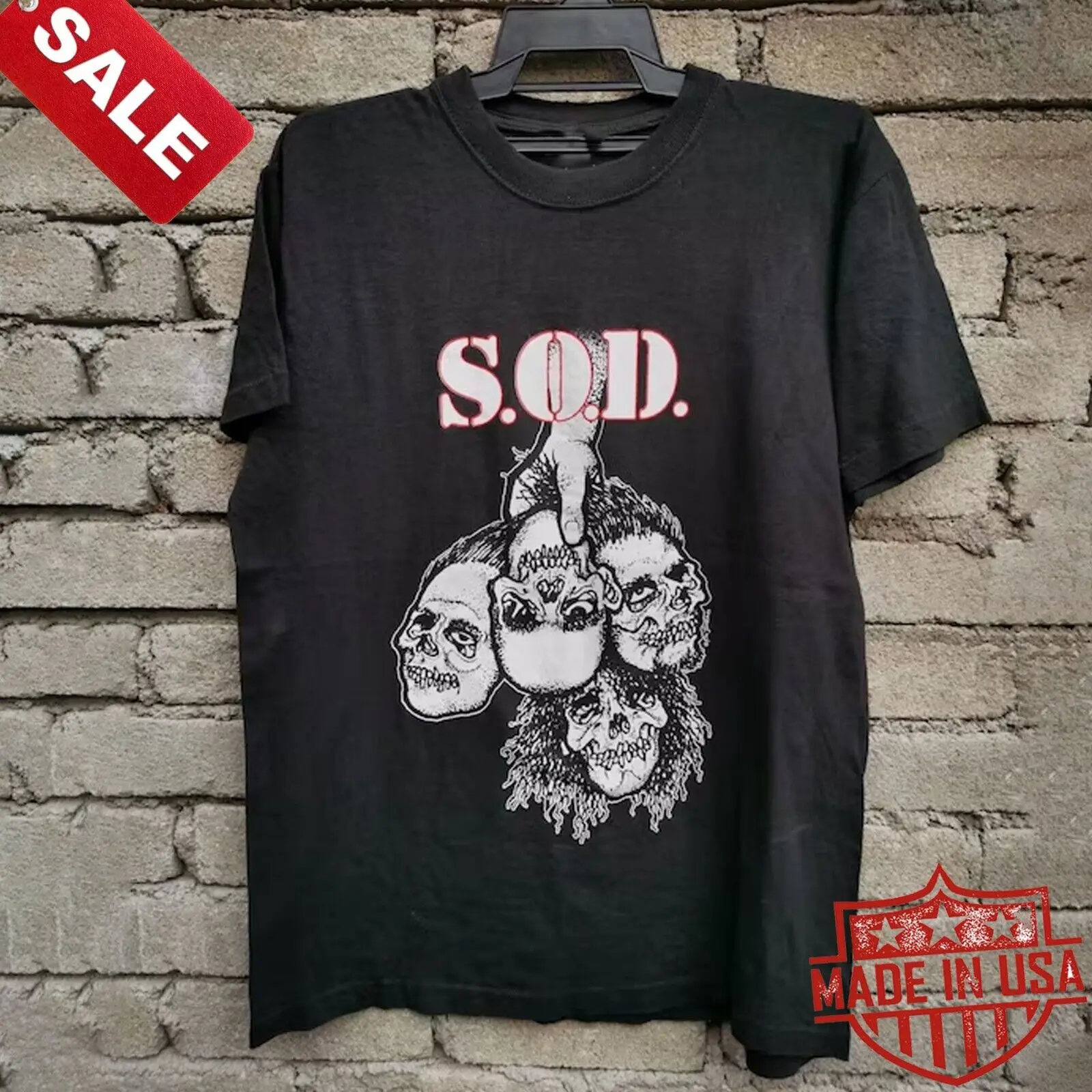 New S.O.D Stormtroopers of Death Pushead Gift For Fans Unisex S-5XL Shirt PP880