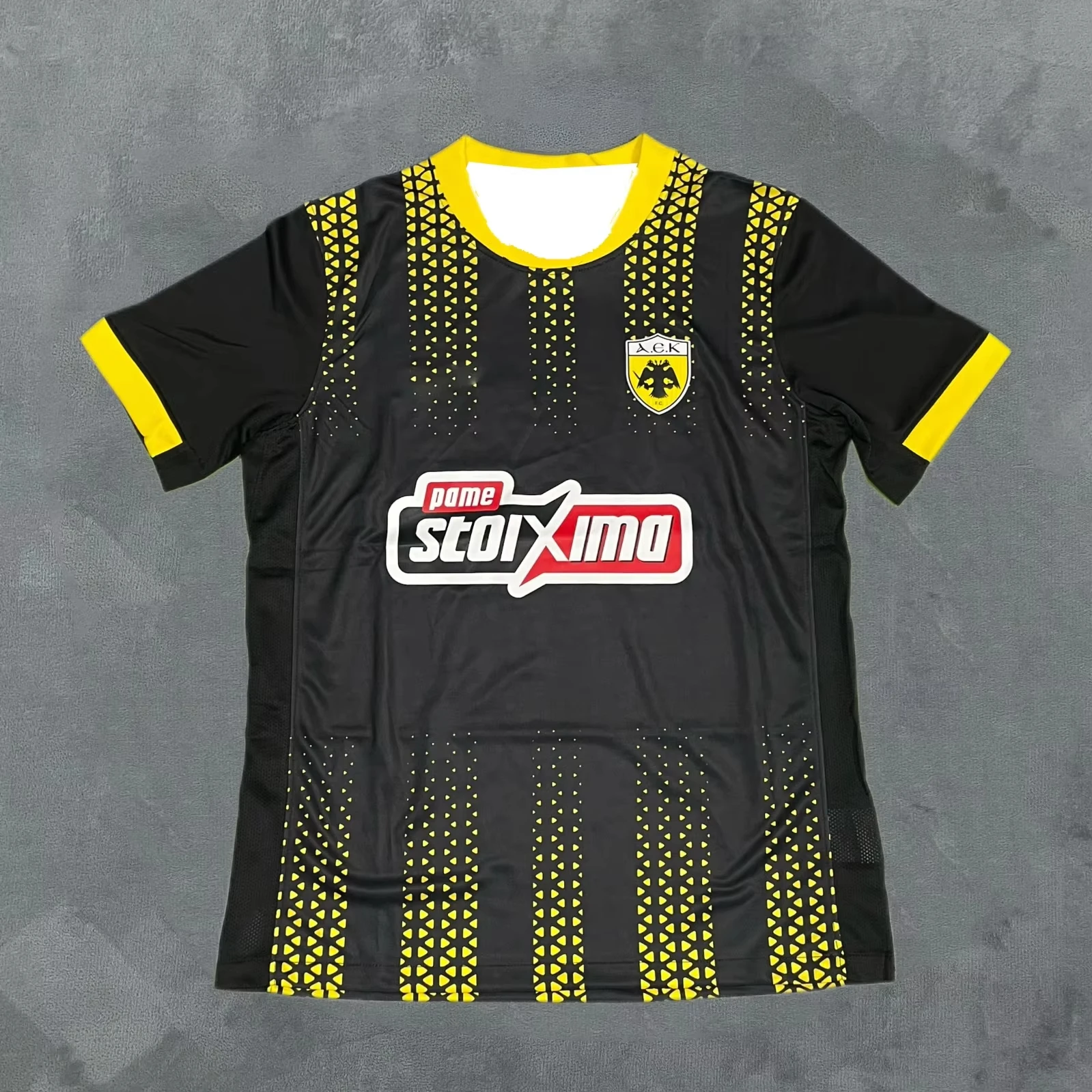 2026-2027 New AEK Athens Men's Jersey 3D Printed Y2K Summer Casual Quick Drying T-shirt, Suitable for Daily and Training Wear