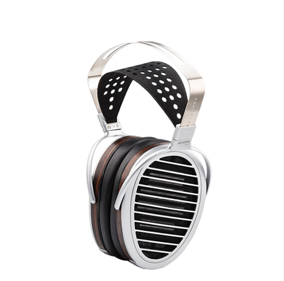 HIFIMAN HE1000se Headphone magnetis, Headphone dengan bantalan telinga nyaman, mudah dipasang, ukuran penuh