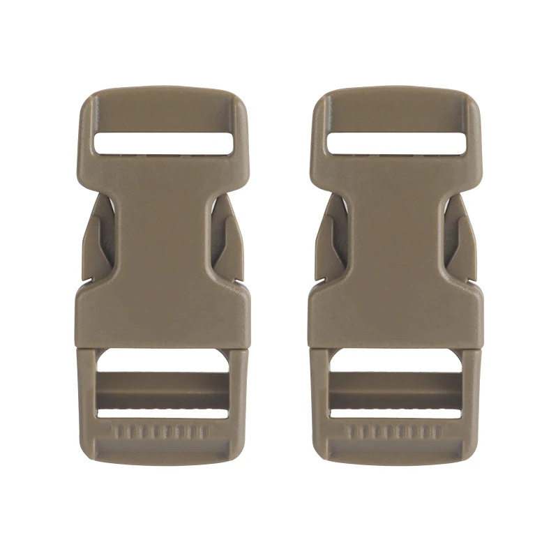 2Pcs Buckles Side Release Buckle Quick Attach Surface Mount Hunting Gear Airsoft Vest Modular Attachment Point