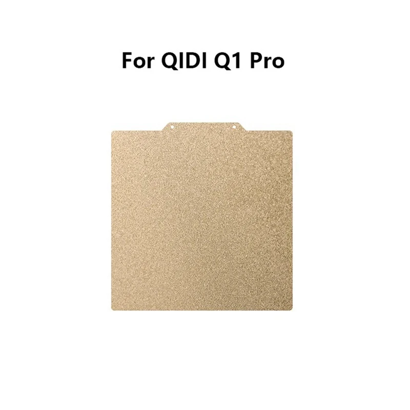 PEI Sheet Build Plate 250x250mm Double Sided Spring Steel Sheet Textured PEI Build Plate for QIDI Q1 Pro-DTB3