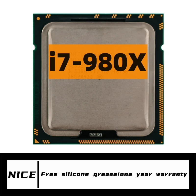 i7 980X 3.33GHZ 6-Core 12M Cache LGA1366 CPU 130W free shipping