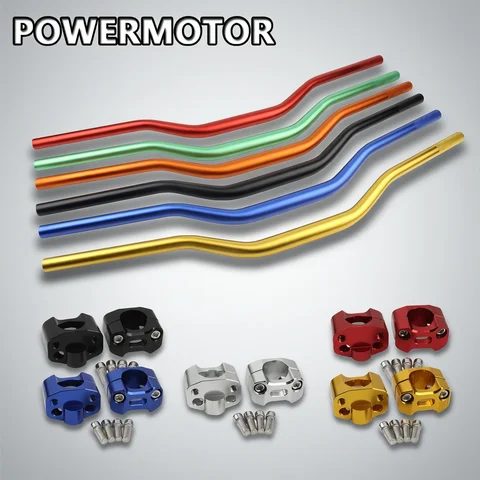 Motorcycle Handlebar 1-1/8" 28mm Anti-rust Handlebars 800mm For KTM HONDA SUZUKI YAMAHA Husqvarna Racing Pit DirtBike Motocross