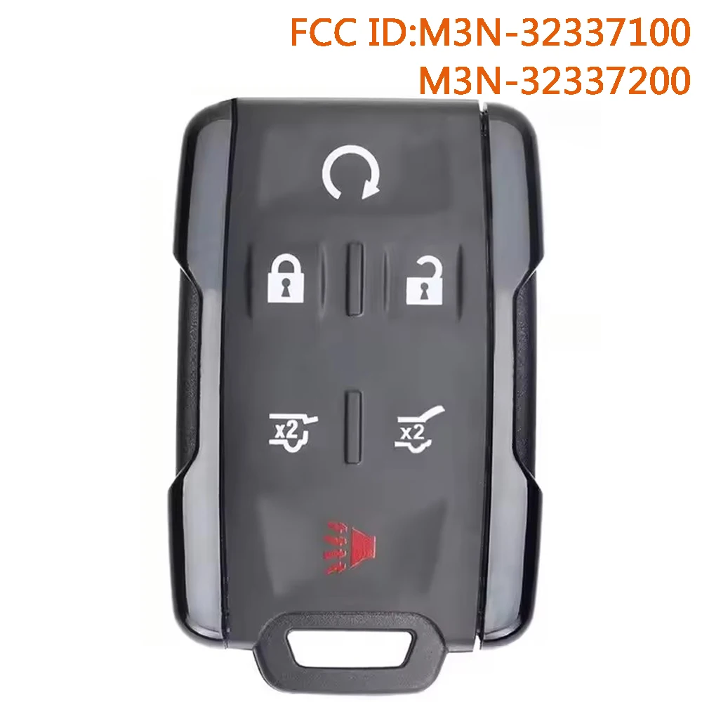 

M3N-32337100 M3N-32337200 Remote Key Fob for Chevrolet Silverado Suburban Tahoe for GMC Yukon 2015 2016 2017 2018 2019 2020