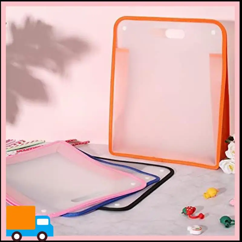 4 Stuks 15,8 X 13 X 3 Inch Scrapbook Papier Organizer Box, Uitbreidbaar Papier Folio12 X 12 Vellen, Voor Cardstock Gemakkelijk Te Gebruiken