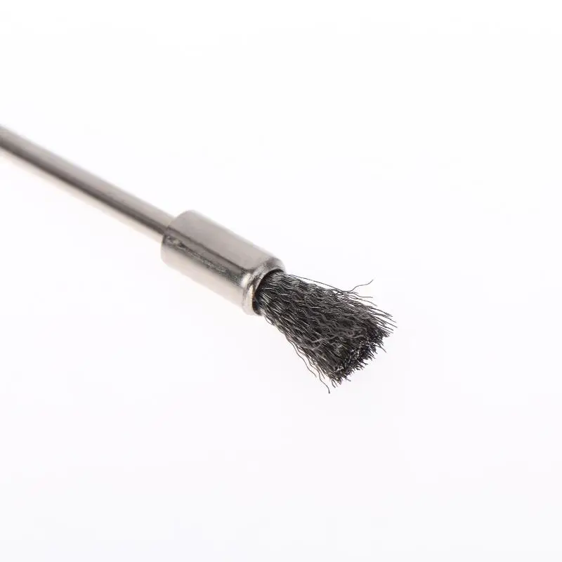 3-teiliges Edelstahl-Drahtbürsten-Set 100mm Radbürsten Werkzeuge zum Polieren, Schleifen und Vorbehandlung von Metalloberflächen – Detail 13