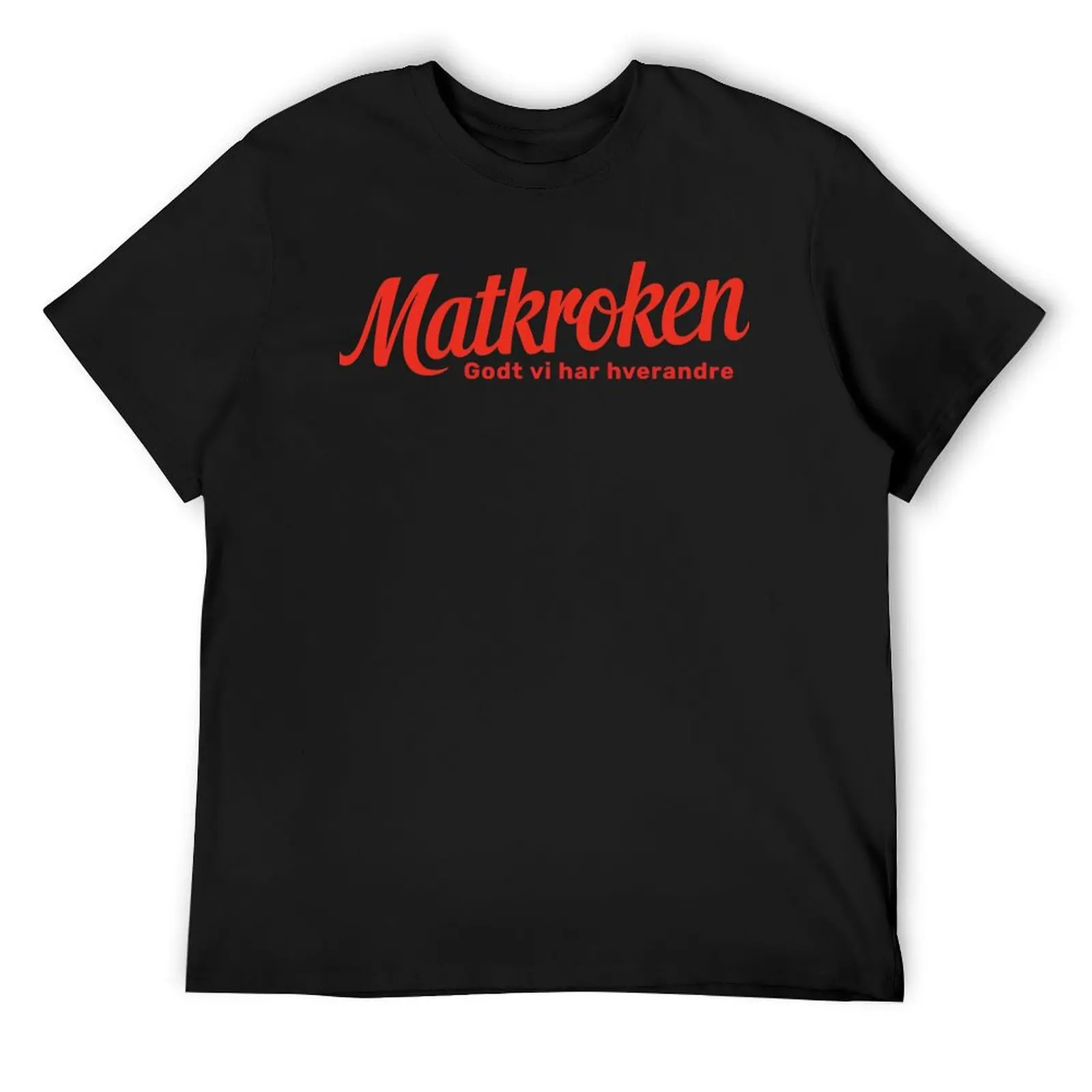 Matkroken Logo Norway T-Shirt oversized t shirt plus size clothes vintage t shirts oversized t shirts for men